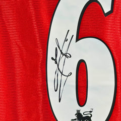 Jaap Stam signiertes Manchester United Heimtrikot 2000–01