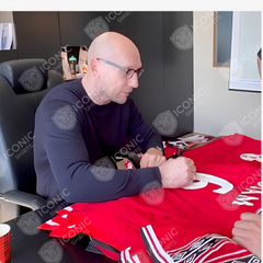 Jaap Stam signiertes Manchester United Trikot – Heimspiel 1998-99