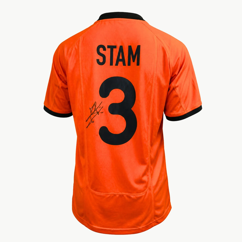 Von Jaap Stam signiertes Heimtrikot der Niederlande EURO 2000 | Iconic Shirts