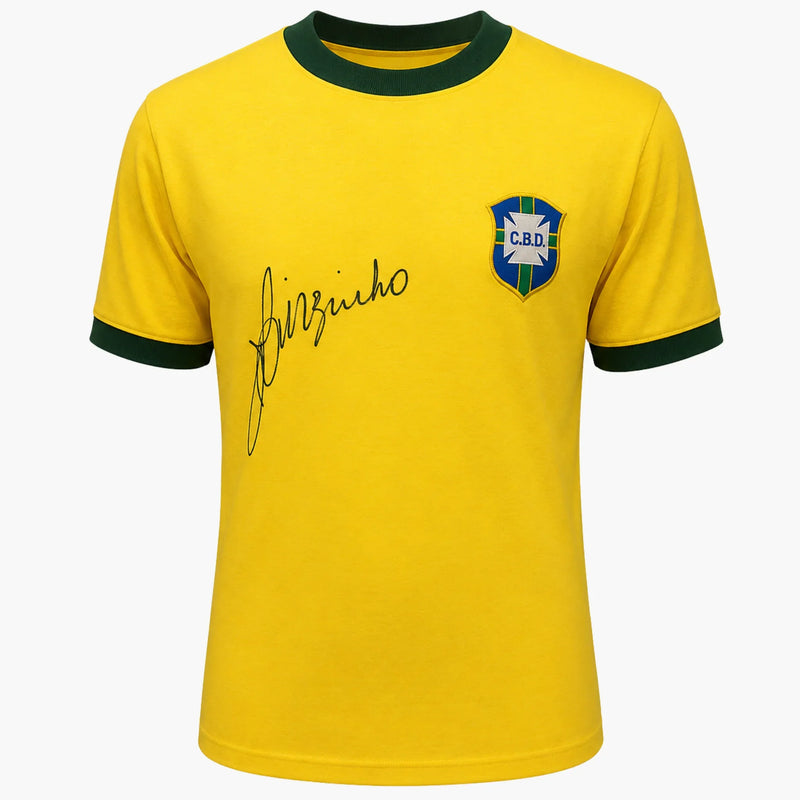 JairzinhoSignedBrazil1970RetroShirt | Iconic Shirts