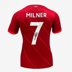 James Milner signiertes Liverpool-Heimtrikot – 2021–2022