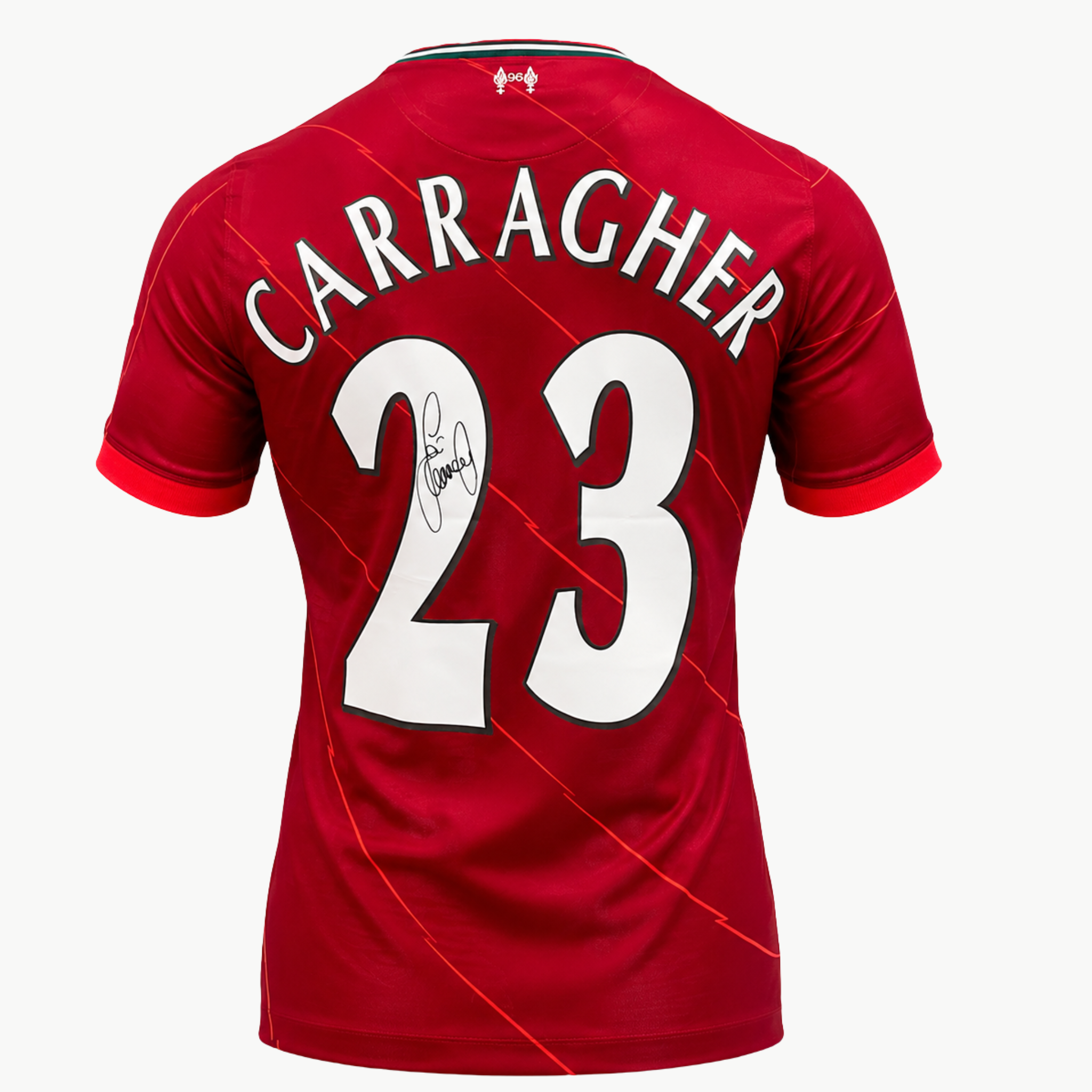 Jamie Carragher Signed Liverpool 2021/22 Home Shirt