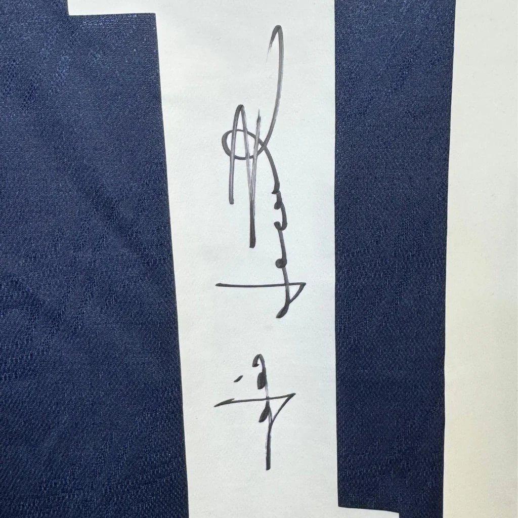 JariLitmanenSignedAjaxFootballShirt-1995AwayChampionsLeagueFinal-signature | Iconic Shirts