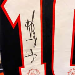 Jari Litmanen Signed Ajax Football Shirt - 1998-99 Away