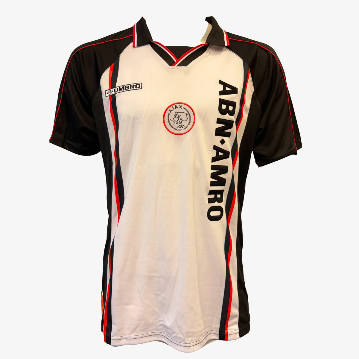JariLitmanenSignedAjaxFootballShirt-1998-99Away | Iconic Shirts