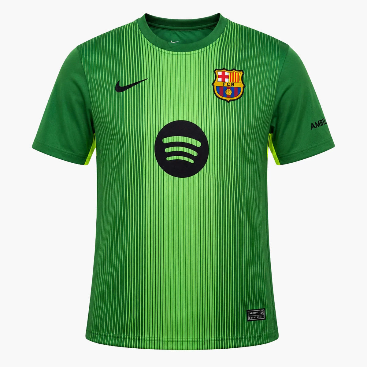 alt
Maglia da portiere del Barcellona firmata da Joan Garcia 2025_26-fronte | Iconic Shirts