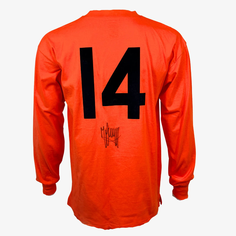 JohanCruyffSignedNetherlandsFootballShirt-1969HomeLongSleeve-back | Iconic Shirts