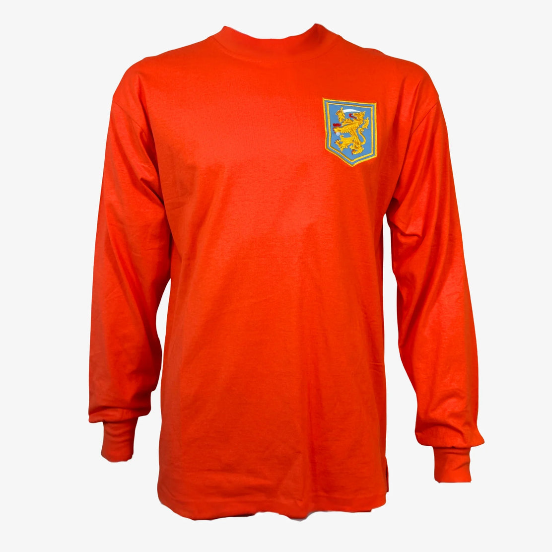 JohanCruyffSignedNetherlandsFootballShirt-1969HomeLongSleeve-front | Iconic Shirts