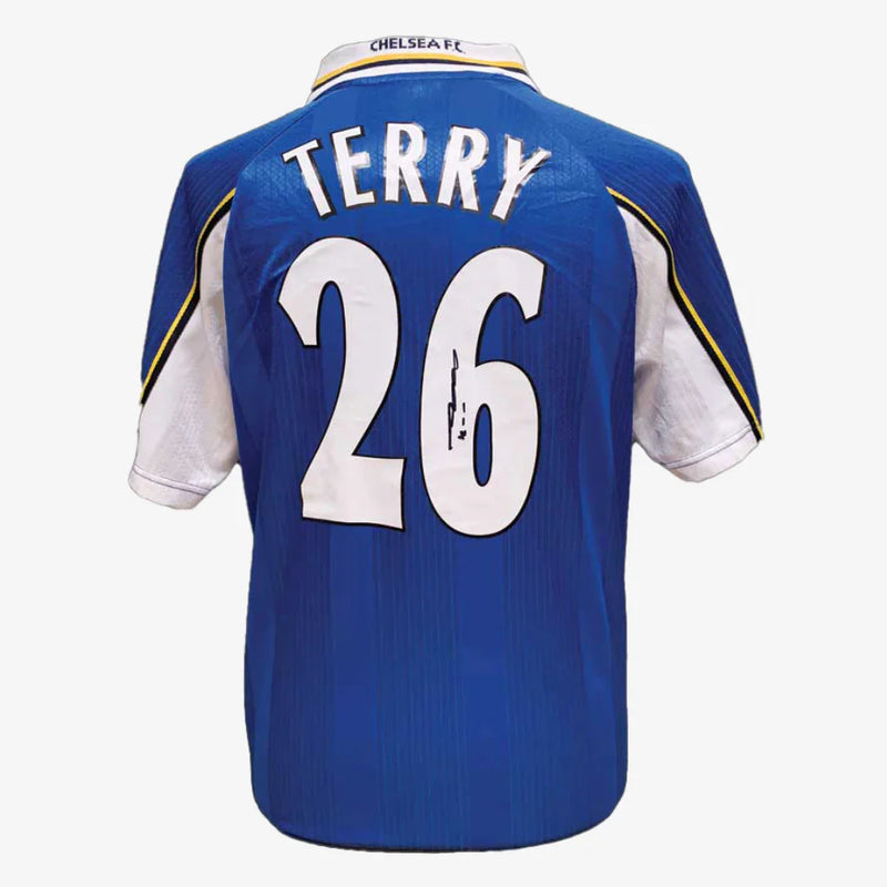 John_Terry_Signed_Chelsea_Football_Shirt_-_1998_Retro_Home | Iconic Shirts