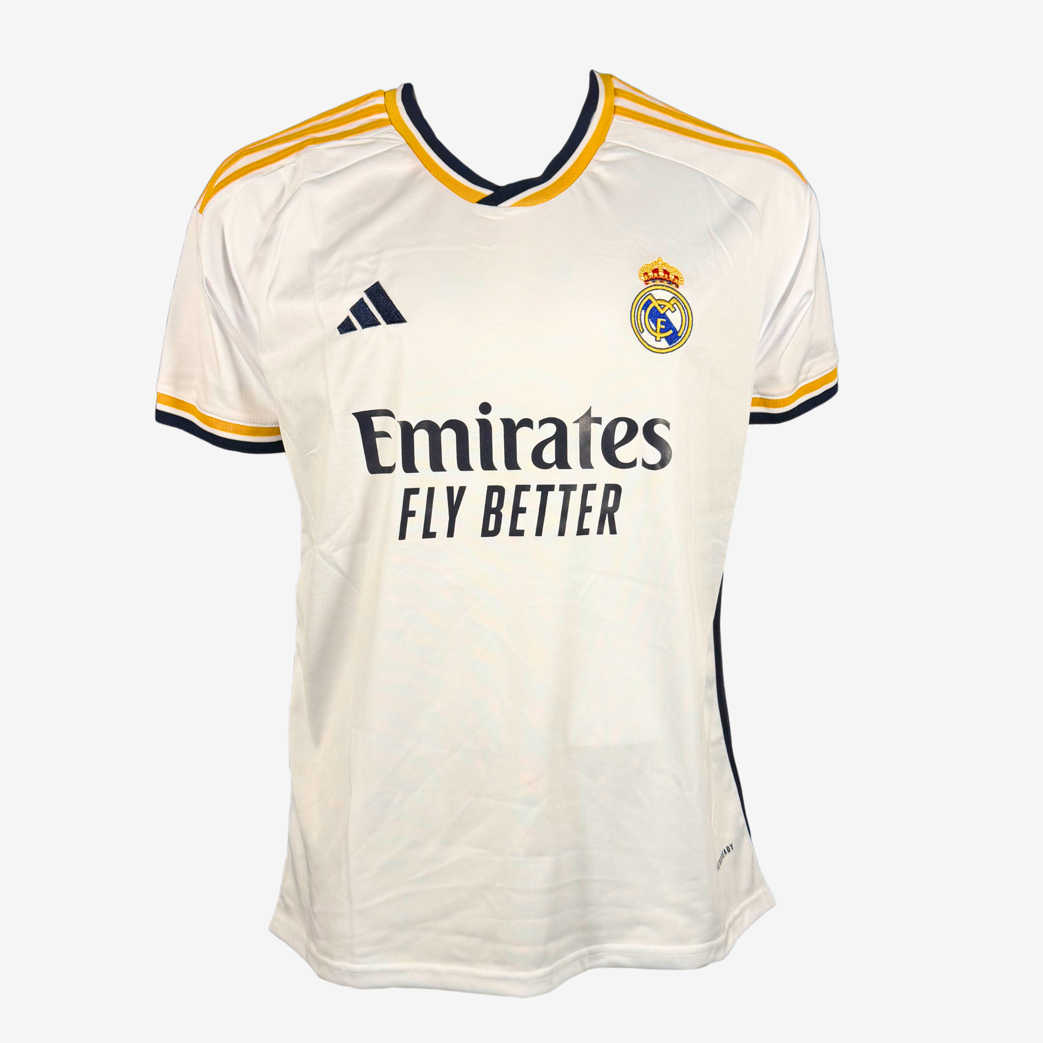 2023-24赛季皇家马德里主场球衣，裘德·贝林厄姆亲笔签名