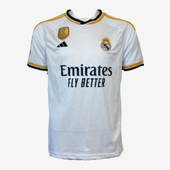 Camisa de Futebol Oficial do Real Madrid Autografada por Jude Bellingham - Temporada 2023-24 (Home)