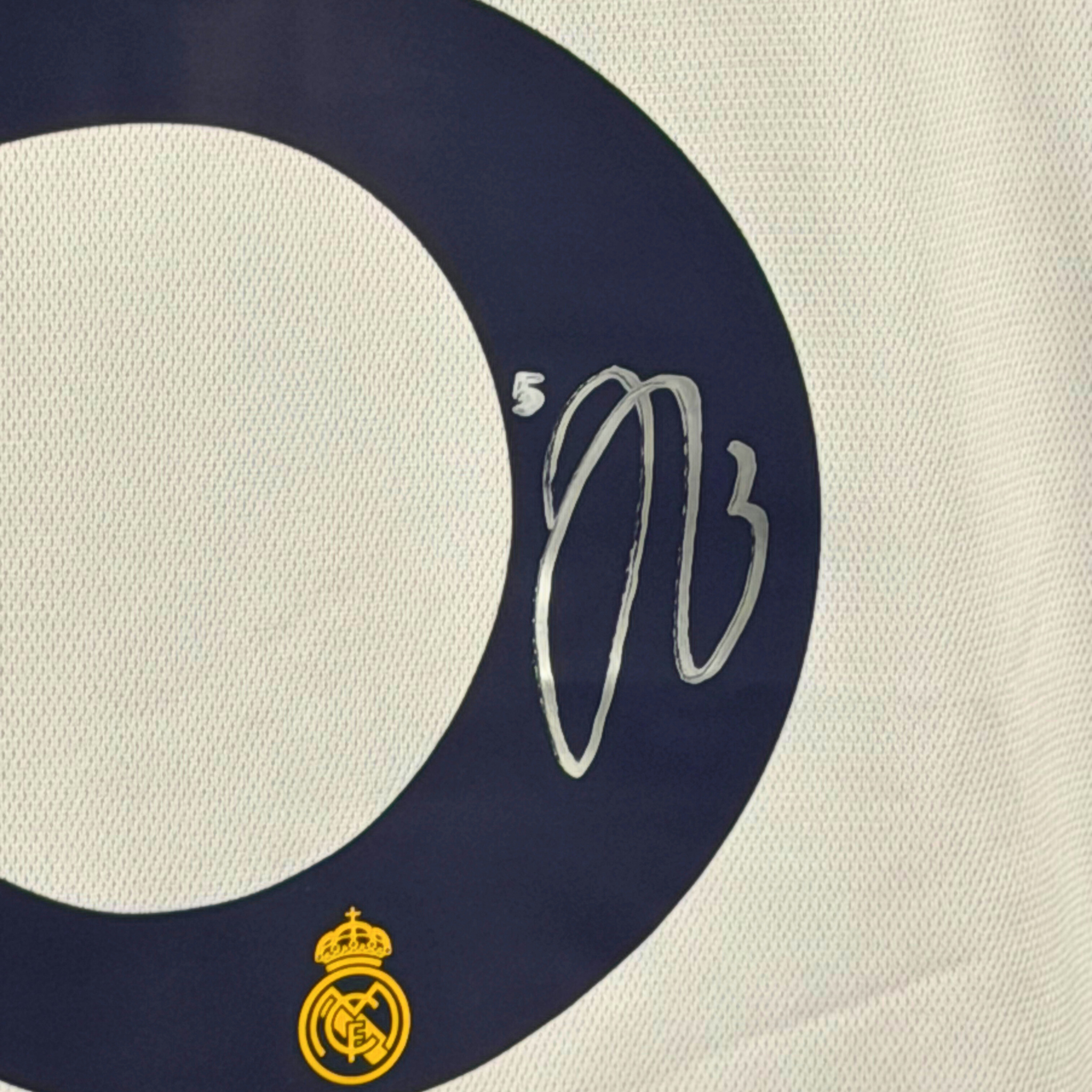 2023-24赛季皇家马德里主场球衣，裘德·贝林厄姆亲笔签名