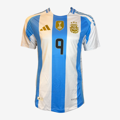 Julián Álvarez Signed Argentina Home Shirt 2025