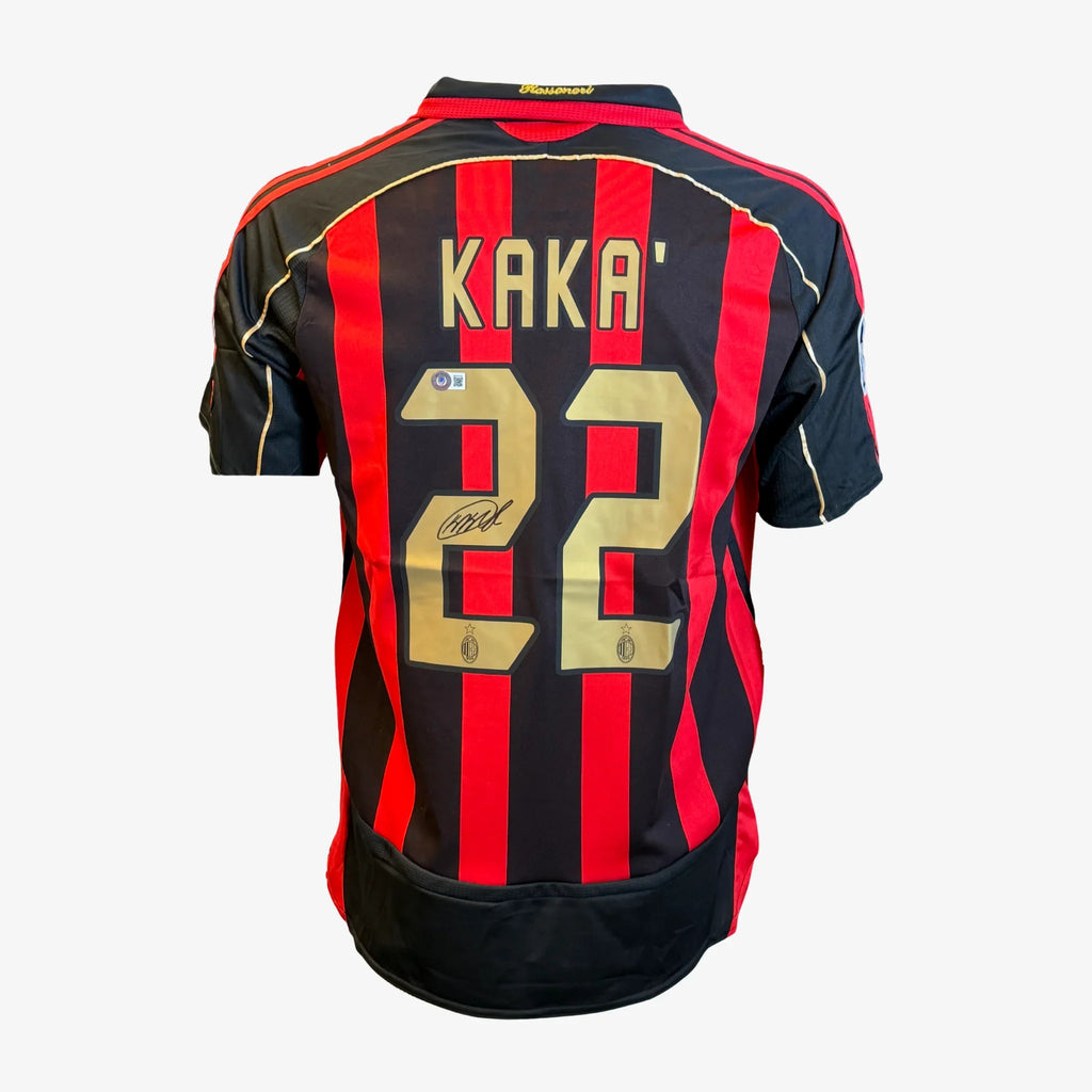 Kaká Signed AC Milan Home Shirt - 2006-07 – Signed Football Shirt