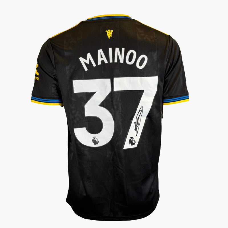 KobbieMainooSignedManchesterUnited2025_26AwayShirt | Iconic Shirts