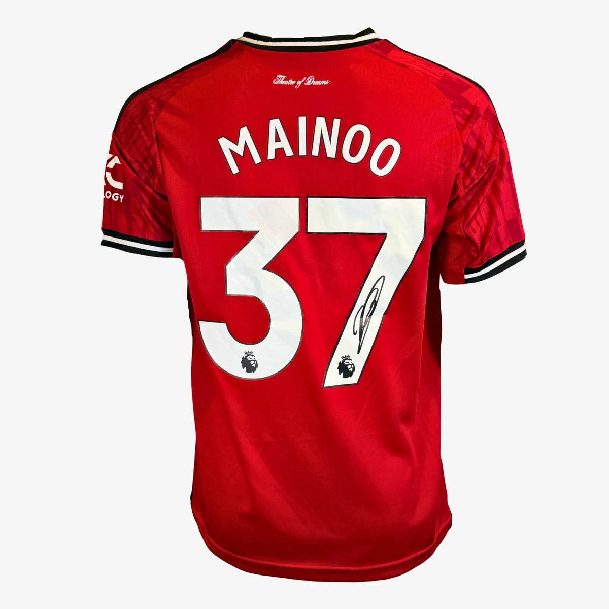 KobbieMainooSignedManchesterUnited2025_26HomeShirt | Iconic Shirts