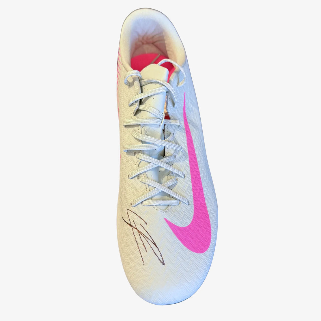 LamineYamalSignedNikeMercurialBlueFootballBoot-front | Iconic Shirts