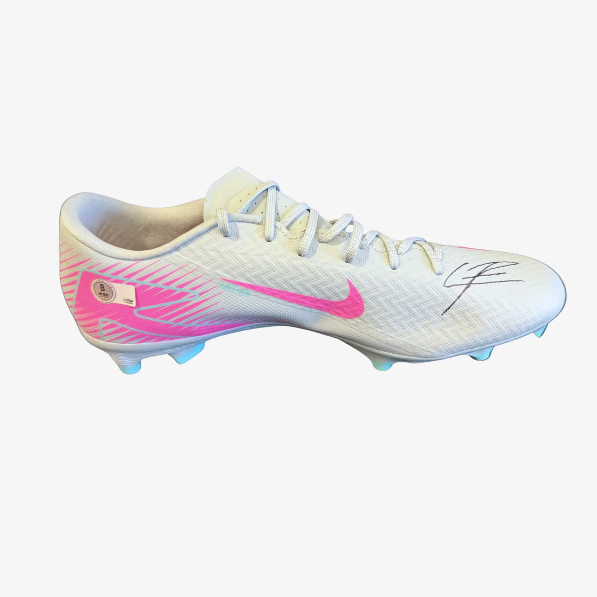LamineYamalSignedNikeMercurialBlueFootballBoot | Iconic Shirts