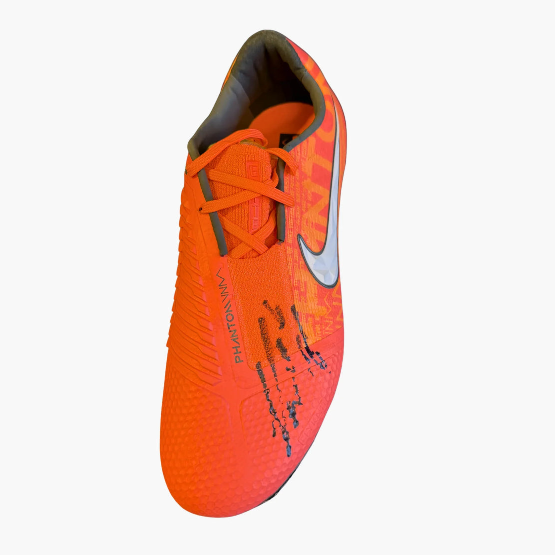 LautaroMartinezSignedNikePhantomVenomFootballBoot-front | Iconic Shirts