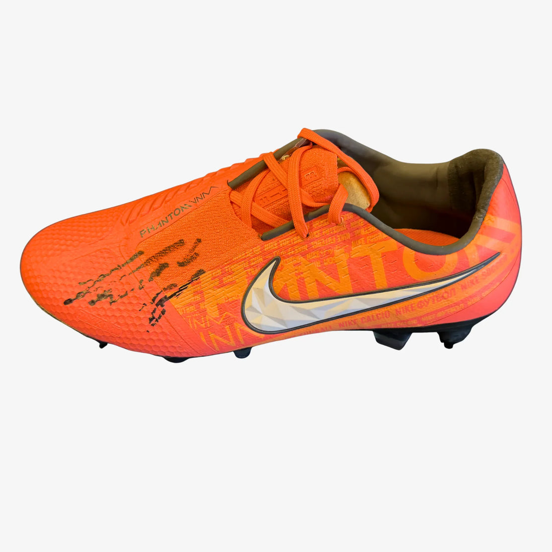 LautaroMartinezSignedNikePhantomVenomFootballBoot | Iconic Shirts