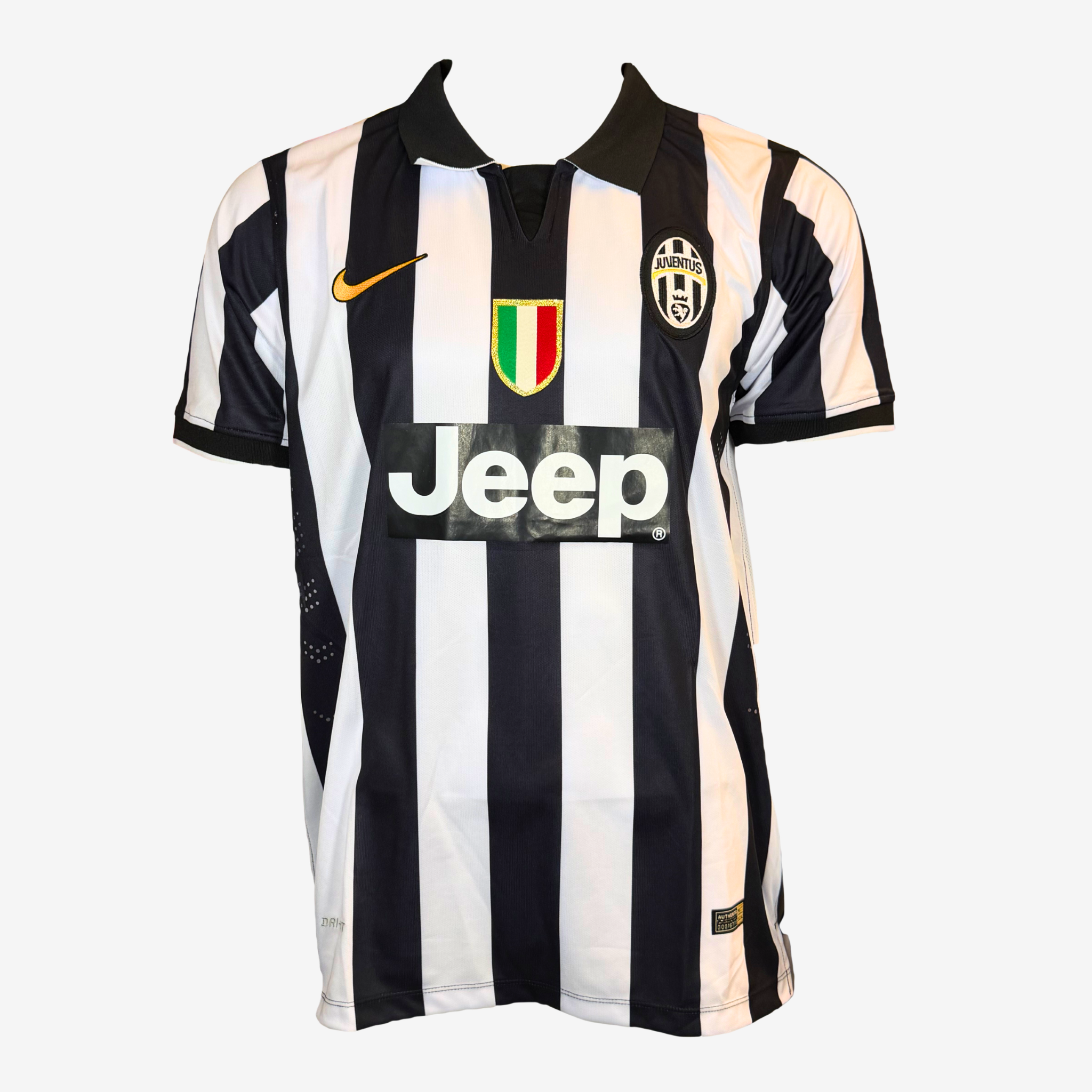 Leonardo Bonucci signiertes Juventus-Heimtrikot 2014–15