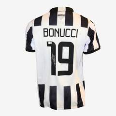 Leonardo Bonucci signiertes Juventus-Heimtrikot 2014–15