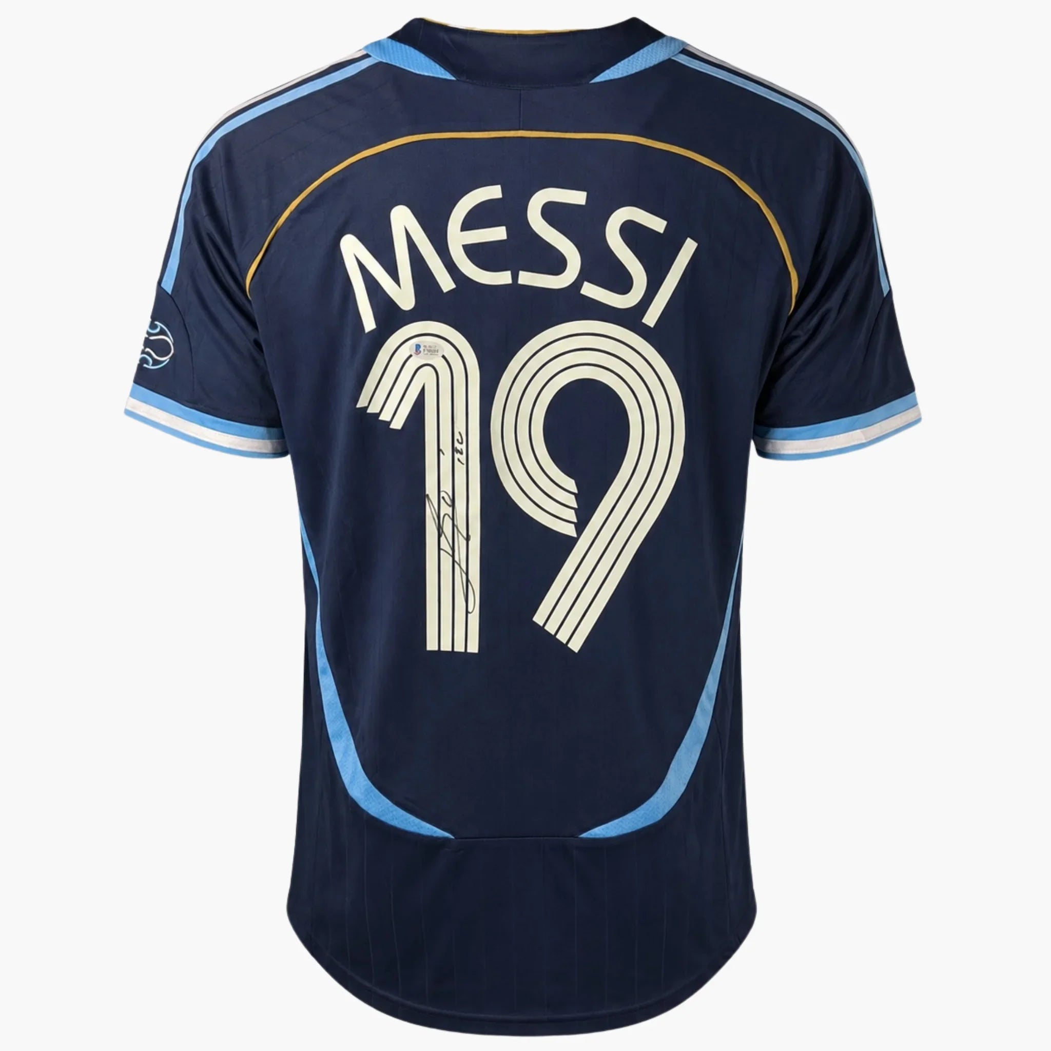 LionelMessiSignedArgentina2006AwayShirt-signature | Iconic Shirts