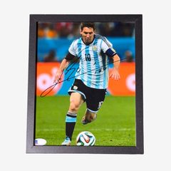 Lionel Messi Signed Argentina Photo