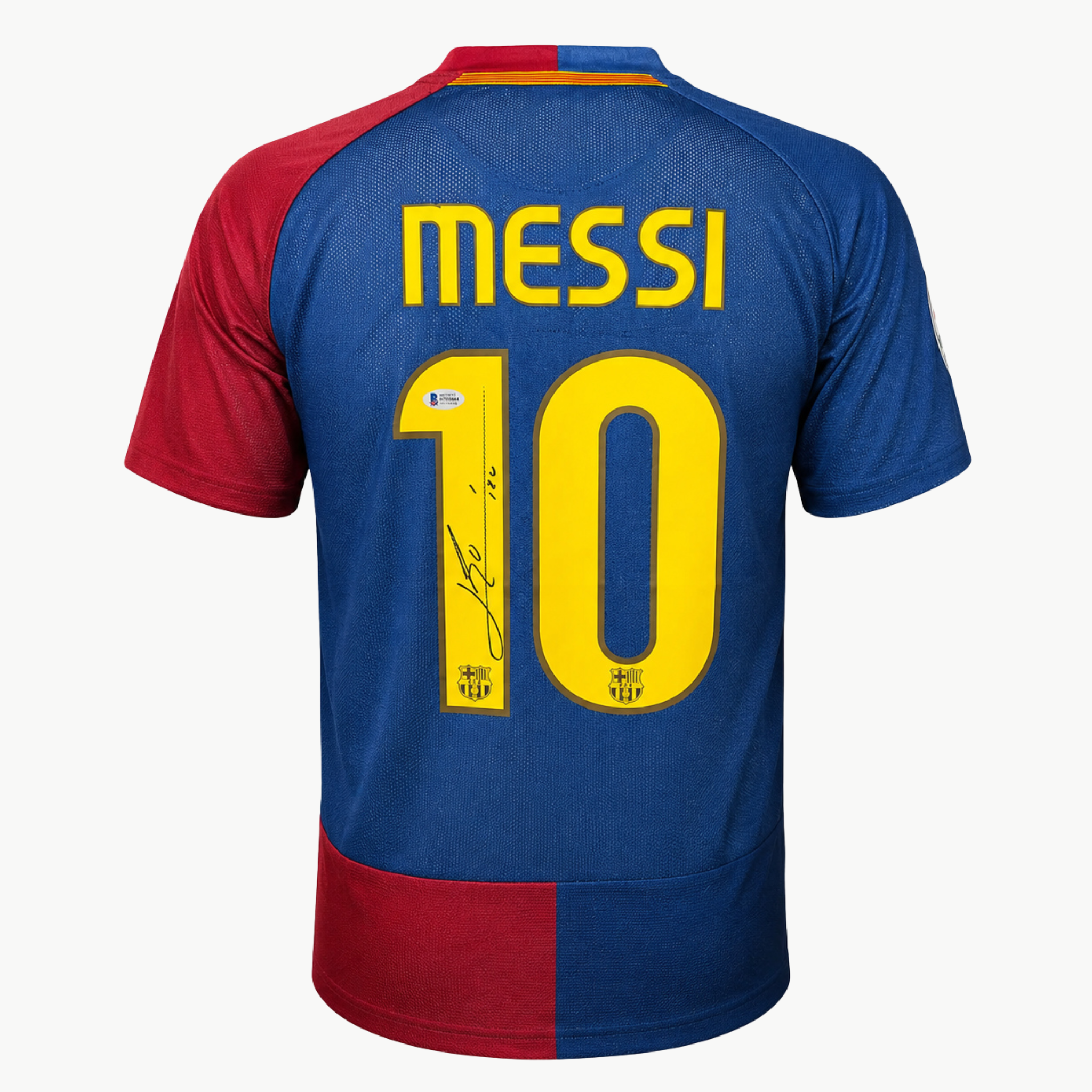 Lionel Messi Signed Barcelona Home Shirt - 2009 Champions League Final
