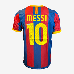 Lionel Messi Signed Barcelona Home Shirt - 2010-11