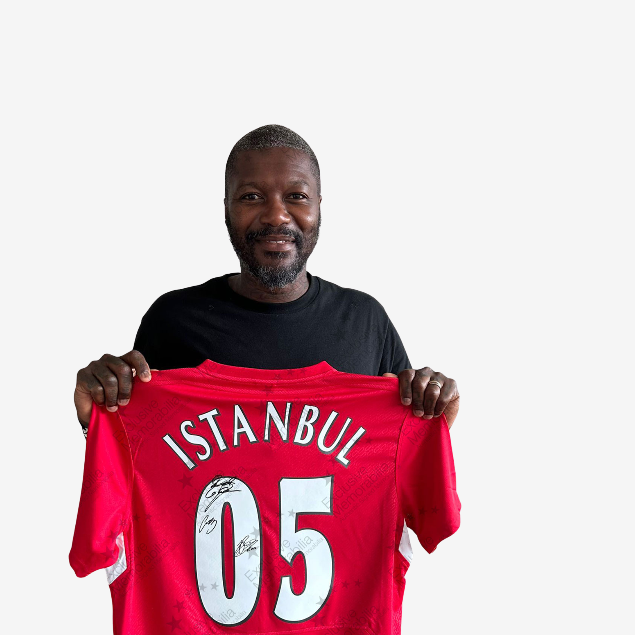 Liverpool Squad Signed - 2005 Champions League Istanbul Winners Shirt