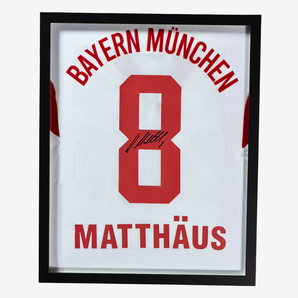 Camiseta de Futebol do Bayern de Munique Autografada por Lothar Matthäus – Temporada 1987-88 (Fora de Casa)