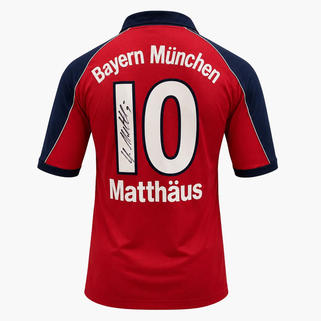 LotharMatthausSignéBayernMunichMaillotDomicile1999_01 | Iconic Shirts