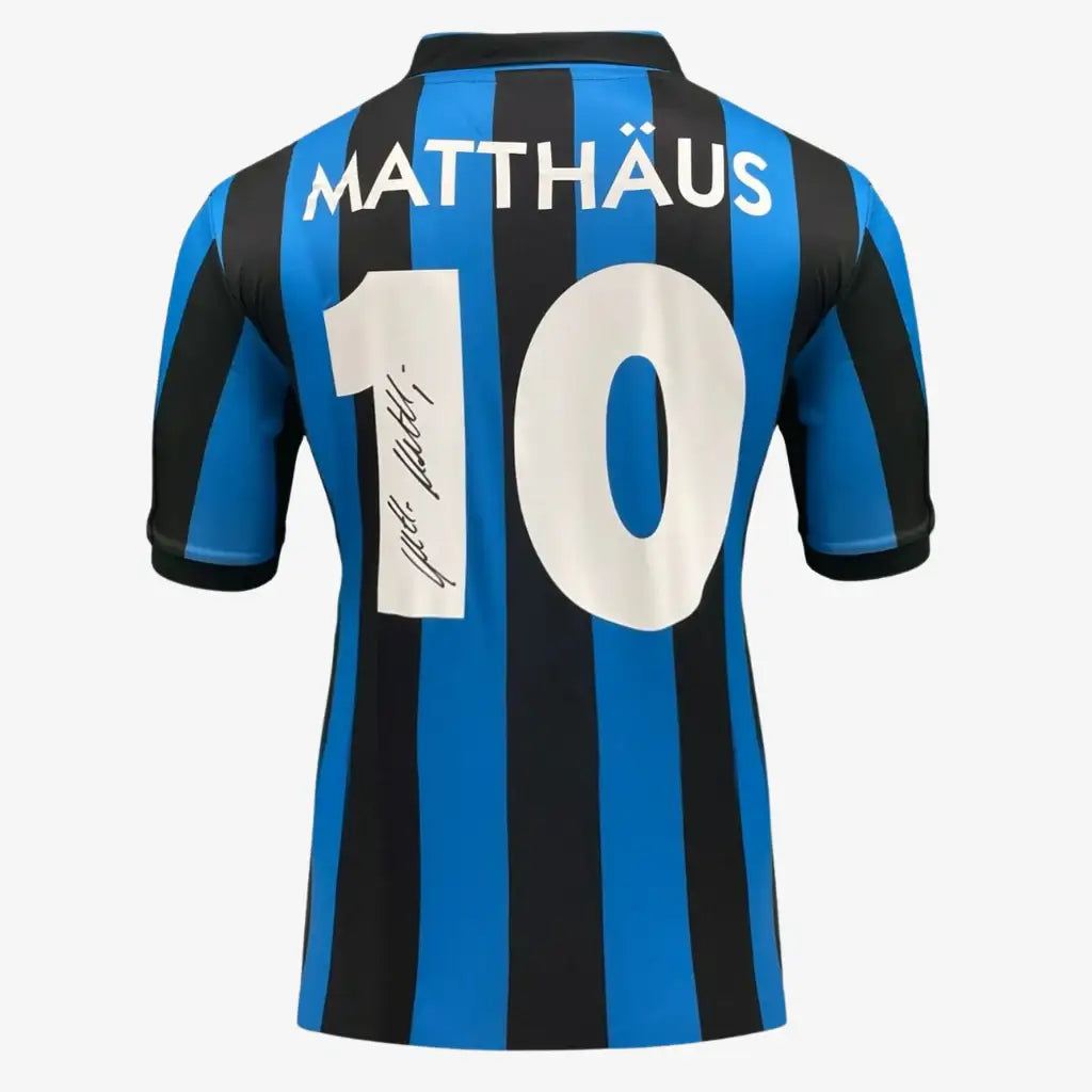 LotharMatthausSignedInterMilanFootballShirt_1990Home | Iconic Shirts