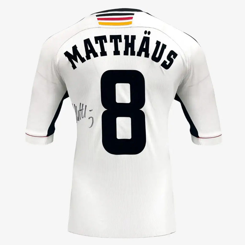 LotharMatthausSignedOriginalGermany1998-00HomeFootballShirt | Iconic Shirts
