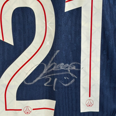 Lucas Hernández Signed Paris Saint-Germain 2025–26 Home Shirt - Iconic Shirts # #