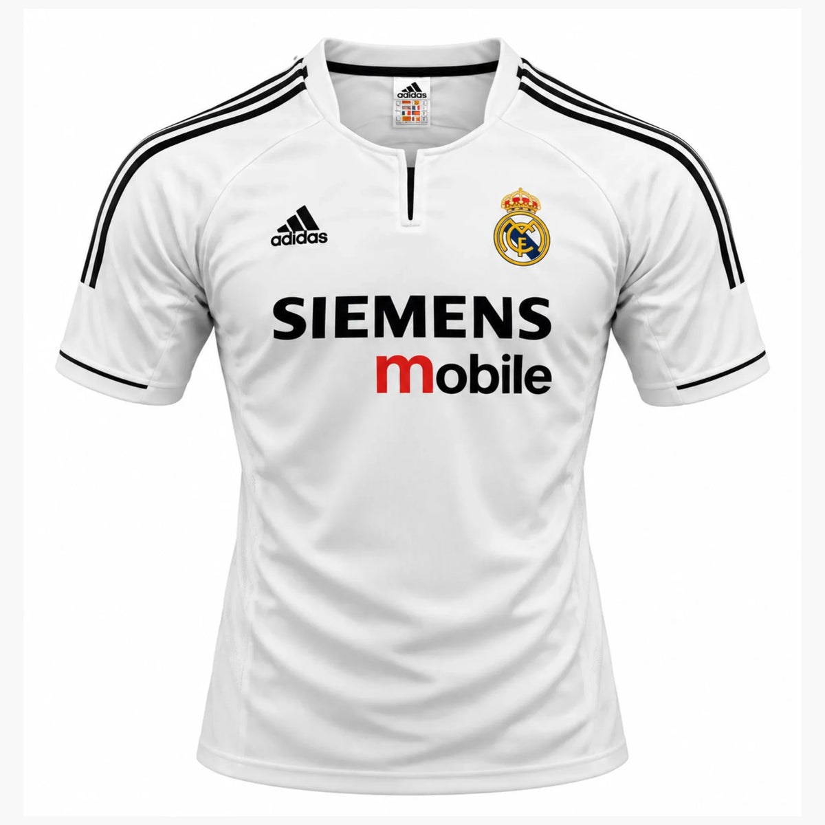 LuisFigoSignedRealMadrid2003_04HomeFootballShirt-front | Iconic Shirts