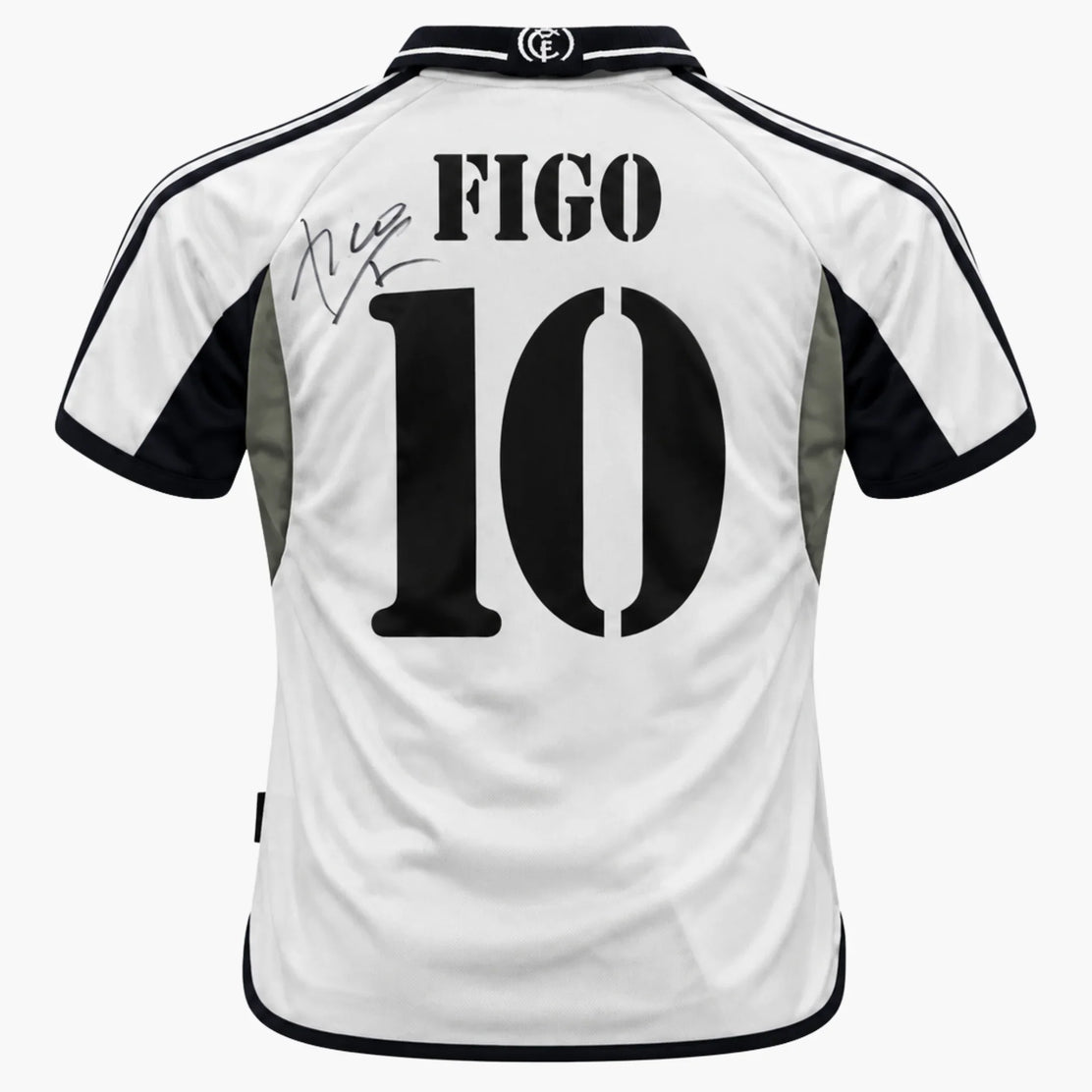 LuisFigoSignedRealMadridHomeShirt_2000-backsignature | Iconic Shirts