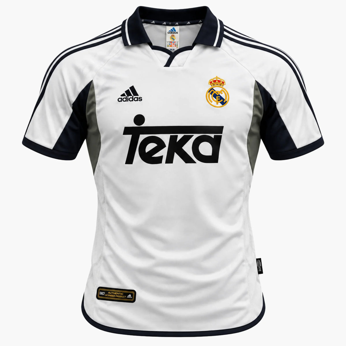 LuisFigoSignedRealMadridHomeShirt_2000-front | Iconic Shirts