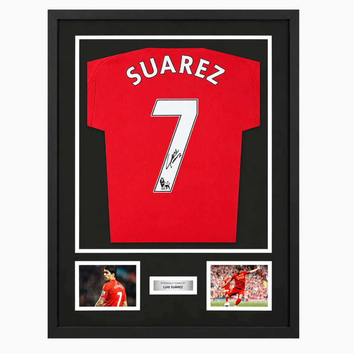 alt
LuisSuarezGesigneerdLiverpoolThuisshirt-Ingelijst | Iconische Shirts