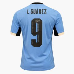 Luis Suárez Signed Uruguay Home Shirt 2025–26