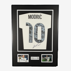 Luka Modrić Signed Real Madrid 2025–26 Tribute Shirt - Framed