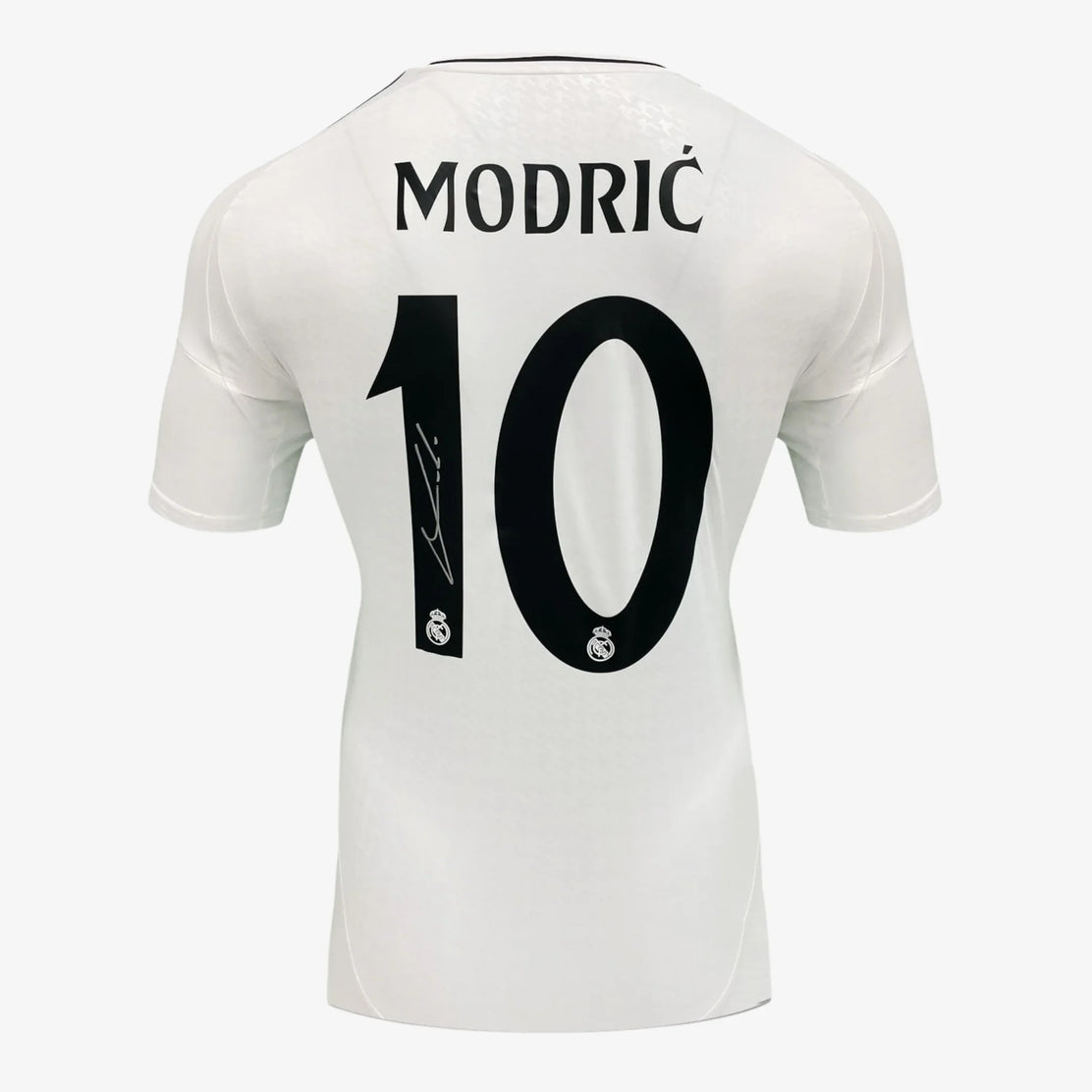 LukaModricSignedRealMadridHome2024_25FootballShirt | Iconic Shirts