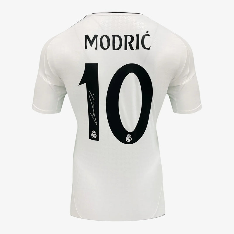 Luka Modrić signiertes Real-Madrid-Heimtrikot 2024_25 | Iconic Shirts