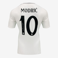 Luka Modrić Signed Real Madrid 2024–25 Home Football Shirt
