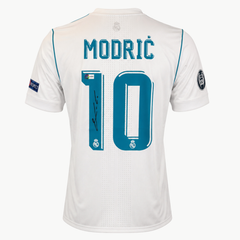 Luka Modrić Signed Real Madrid Home Shirt - Champions League Final 2018