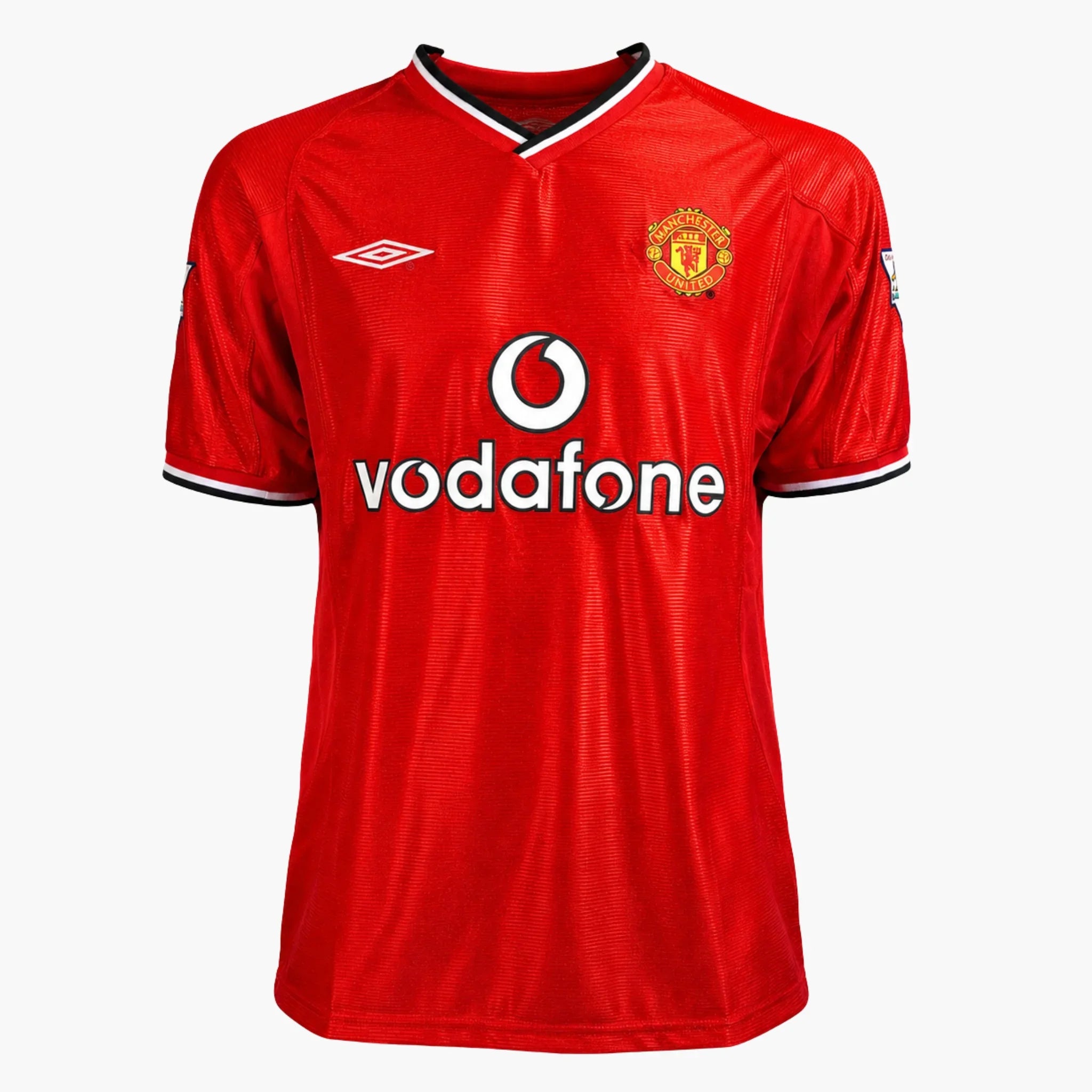 ManchesterUnitedHomeShirt2000_01-front | Iconic Shirts
