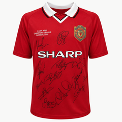 Manchester United Team Signed 1999 Champions League Final Shirt
