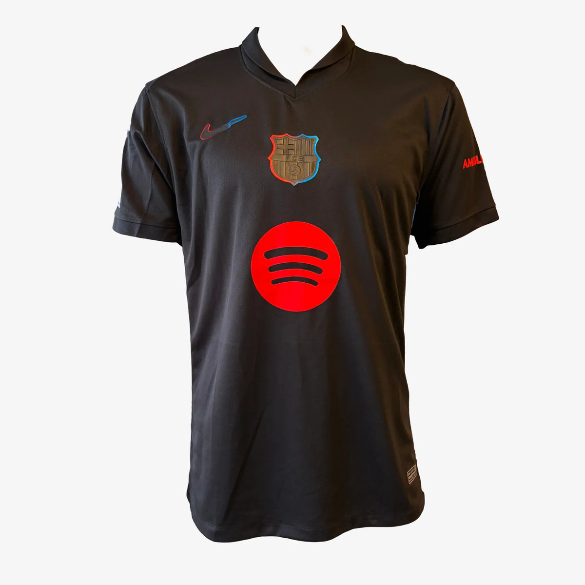 MarcCasadoSignedFCBarcelonaAwayFootballShirt_2024_25-front | Iconic Shirts