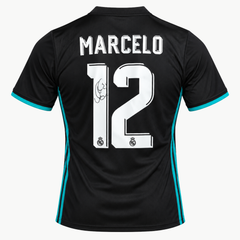 Marcelo Signed Real Madrid 2017/18 Away Football Shirt